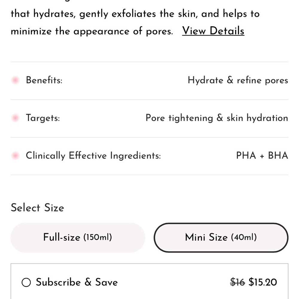 💖🆕💖 Glow Recipe Watermelon Glow - Mini size 1.35 oz - Picture 2 of 3